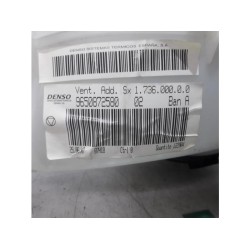 Citroen - C4 Picasso - Heating and ventilation fan motor