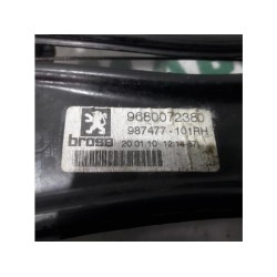 Peugeot - 207 - Rear window mechanism 2-door, right