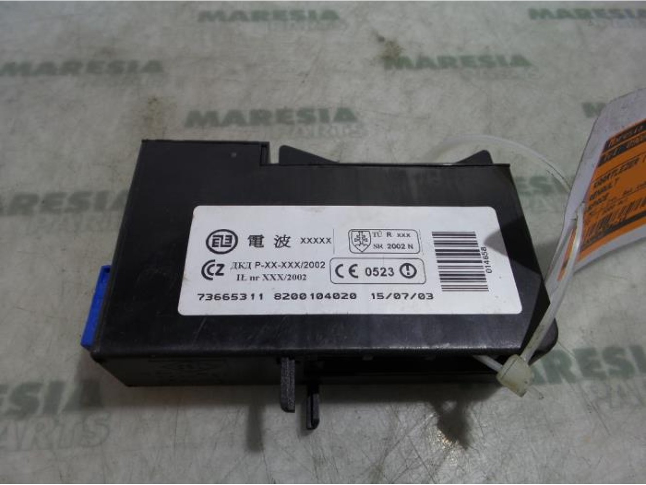 Renault - Espace - Card reader (lock)