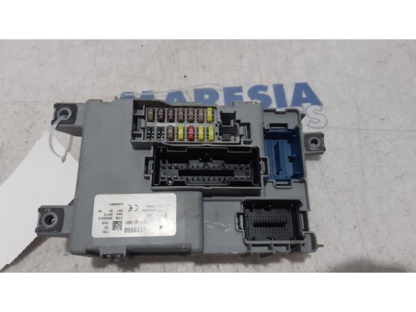Fiat - Punto - Fuse box
