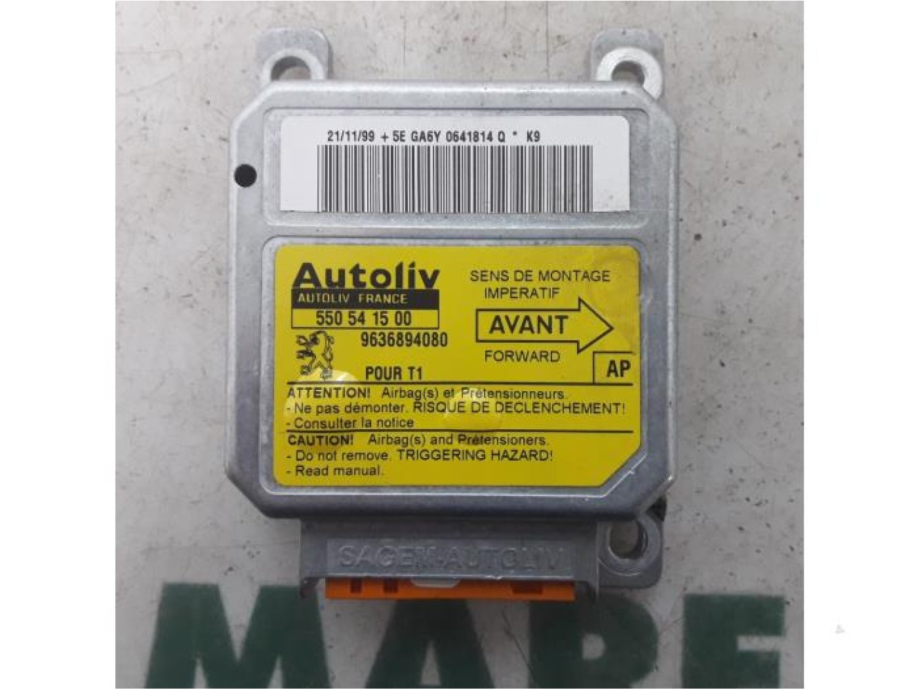 Peugeot - 206 - Airbag Module