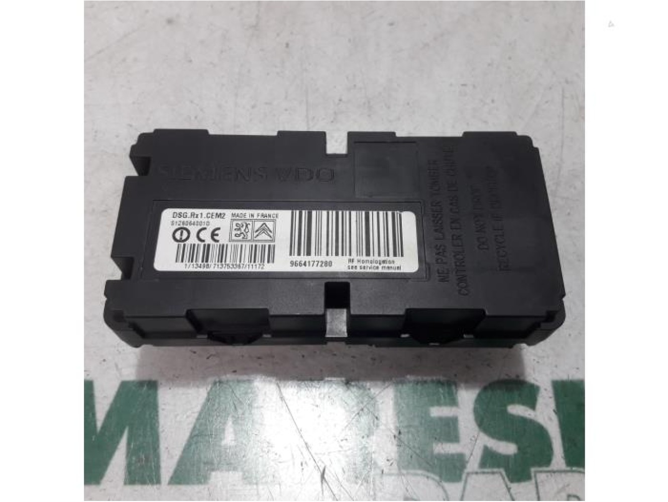 Citroen - C6 - Bandenspanning module