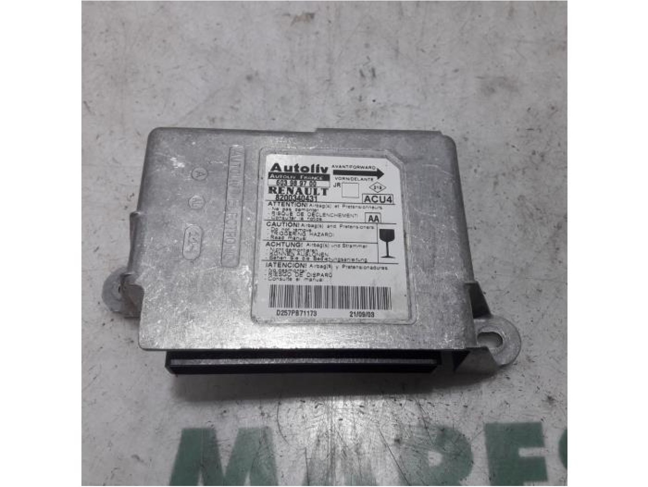 Renault - Megane Scenic - Airbag Module