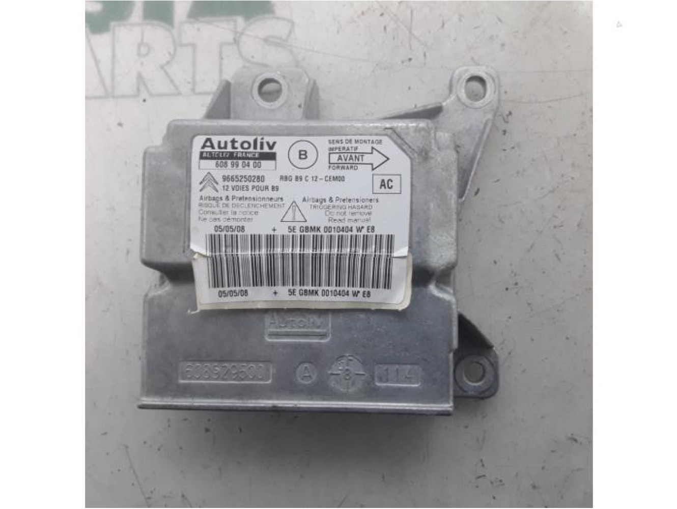 Peugeot - Partner - Airbag Module