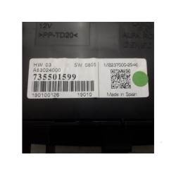 Fiat - Punto - Panneau de commandes chauffage
