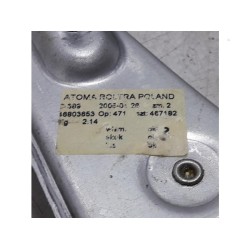 Fiat - Panda - Rear door window mechanism 4-door, right