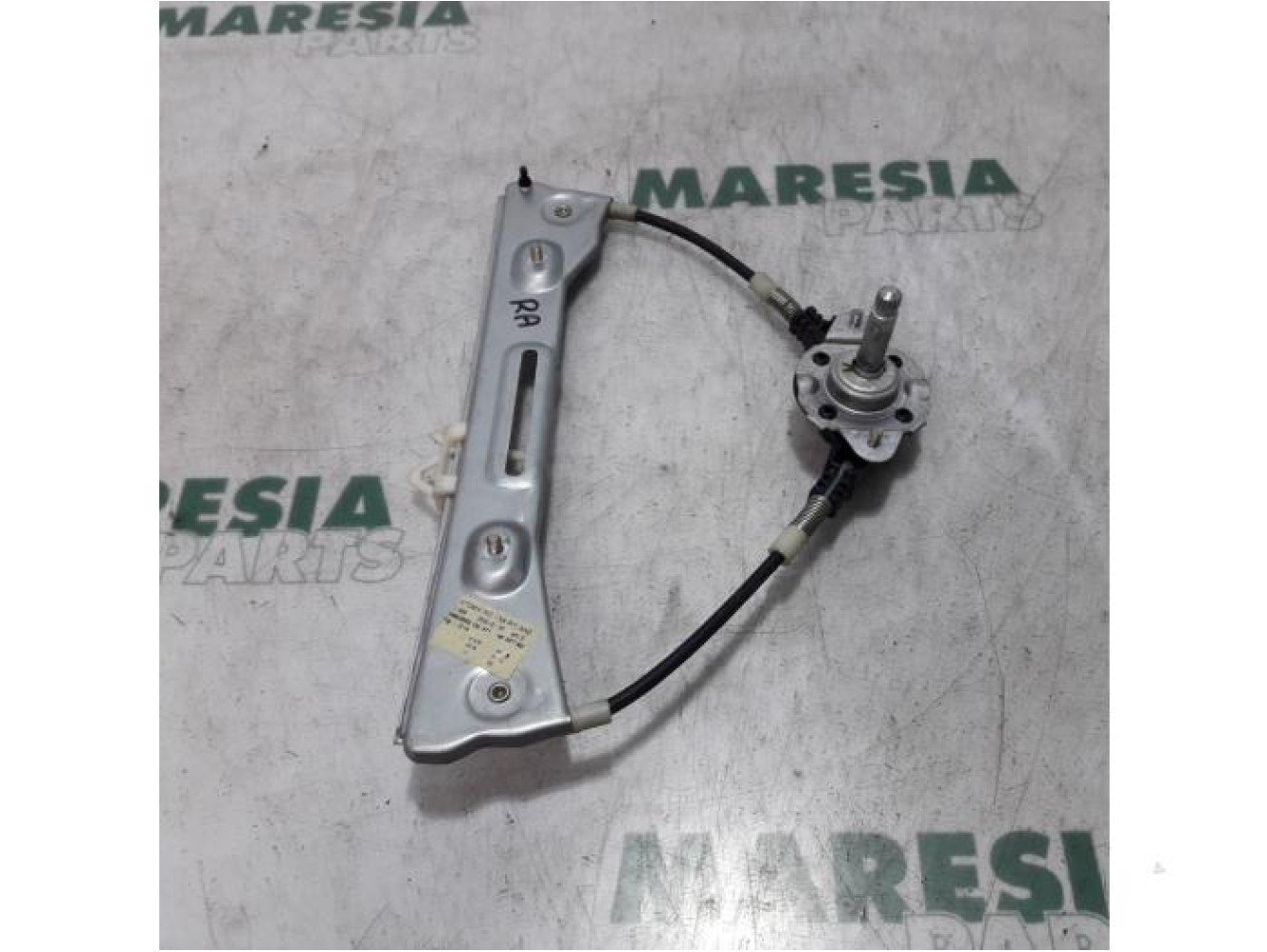 Fiat - Panda - Rear door window mechanism 4-door, right