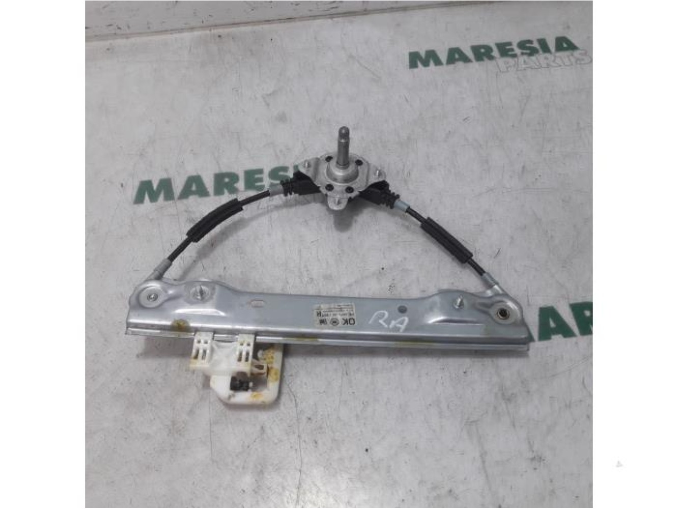 Fiat - Panda - Rear door window mechanism 4-door, right