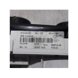 Renault - Clio - Heater control panel