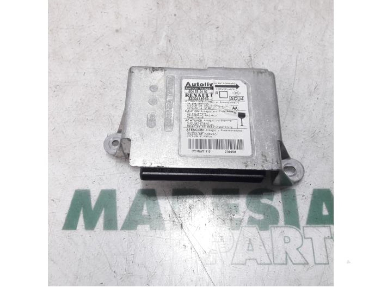 Renault - Megane Scenic - Module airbag 