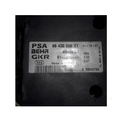 Peugeot - 206 - Heater control panel