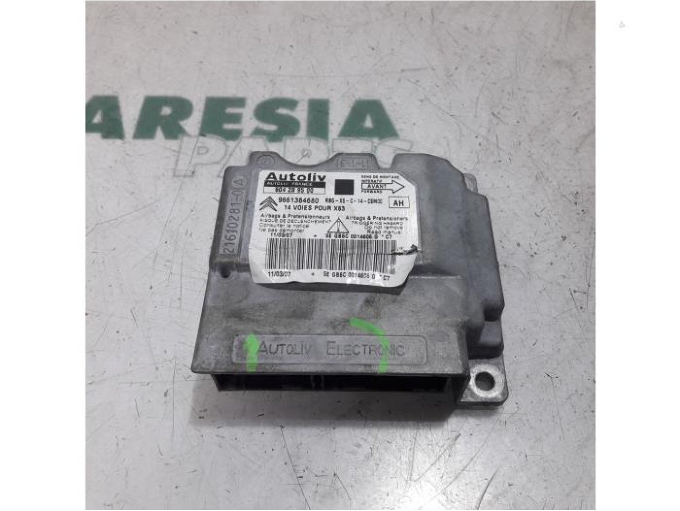 Citroen - C6 - Airbag Module