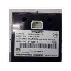 Renault - Scenic - Navigation control panel