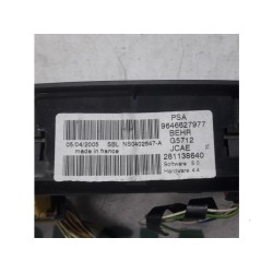Peugeot - 307 - Heater control panel