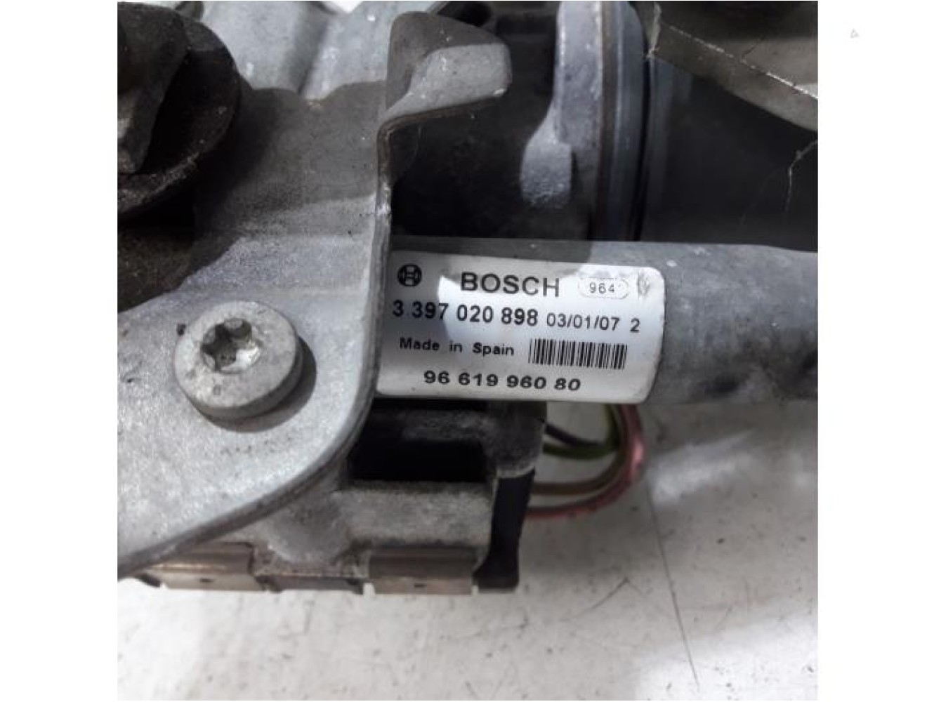 Peugeot - 407 - Front wiper motor