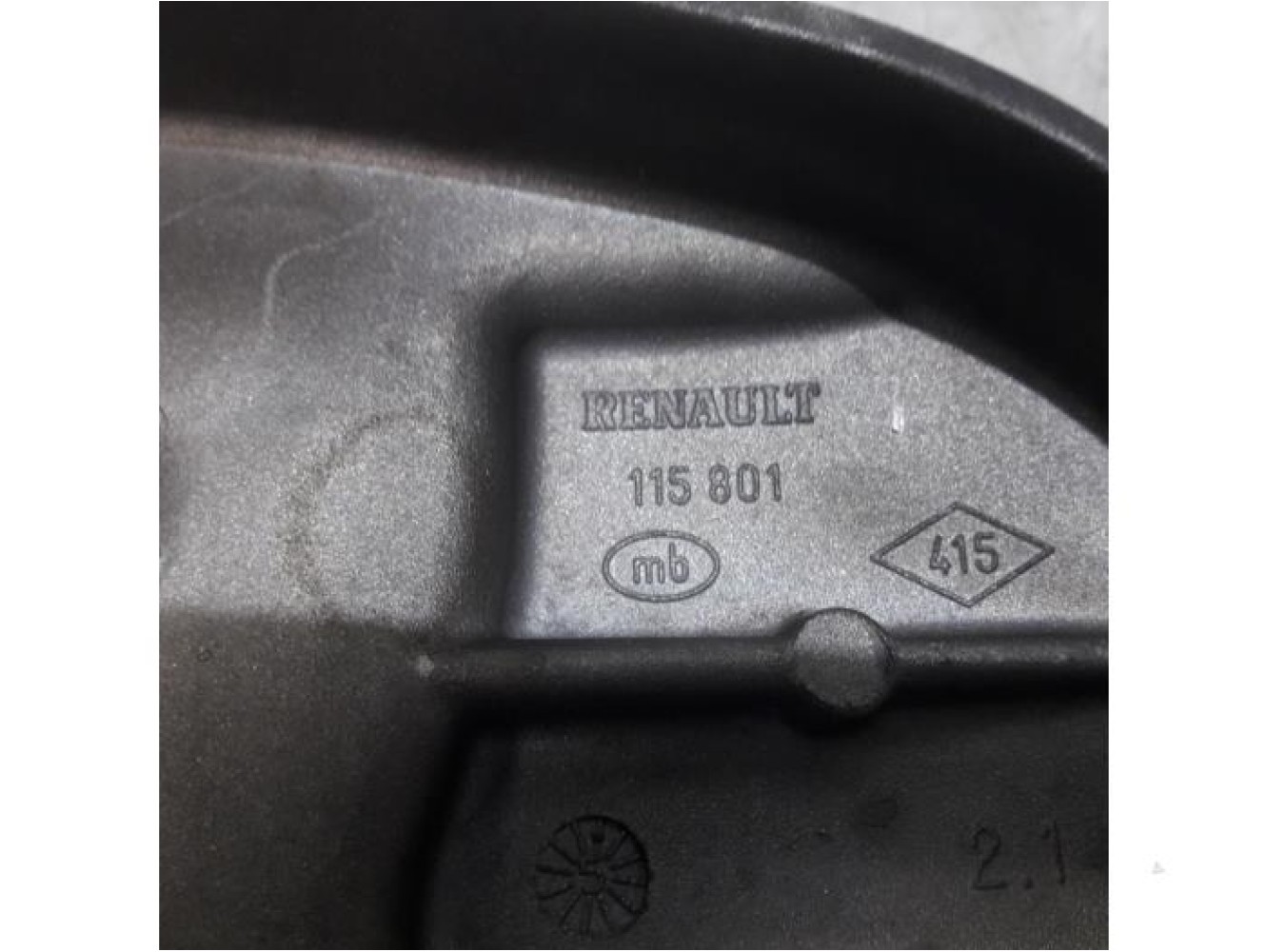 Renault - Espace - Timing cover
