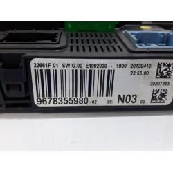 Peugeot - 208 - Fuse box