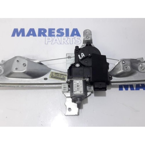 Peugeot - 308 - Rear door window mechanism 4-door, left