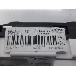 Renault - Clio - Panneau de commandes chauffage
