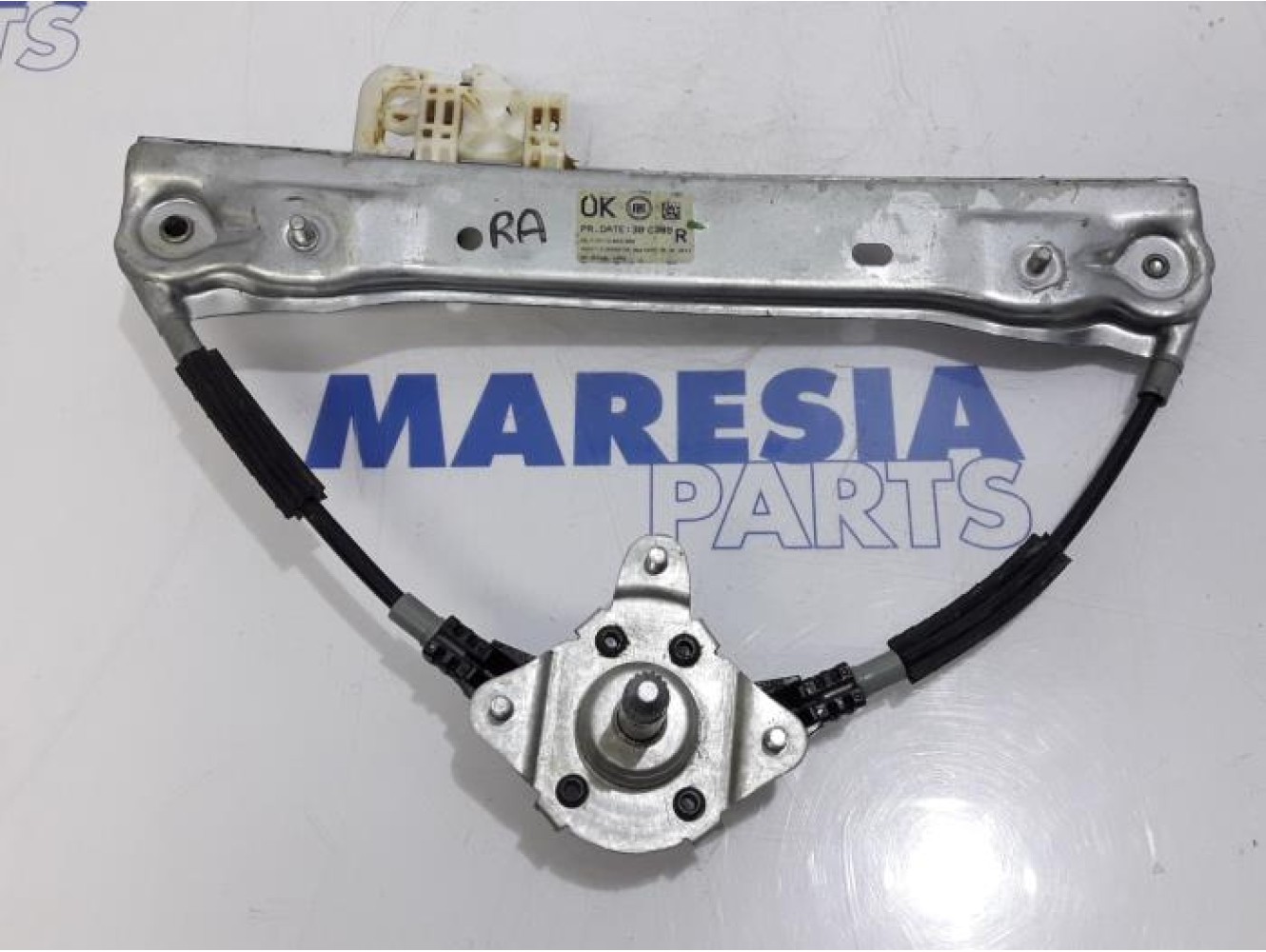 Fiat - Panda - Rear door window mechanism 4-door, right