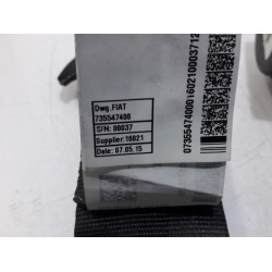 Fiat - Punto - Sicherheitsgurt links hinten