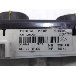 Renault - Clio - Panneau de commandes chauffage