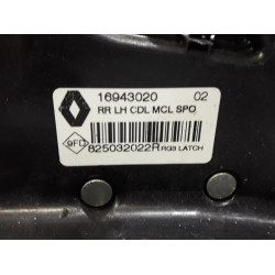 Renault - Megane - Rear door lock mechanism 4-door, left