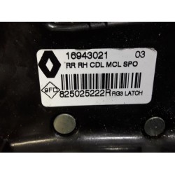 Renault - Megane - Rear door mechanism 4-door, right