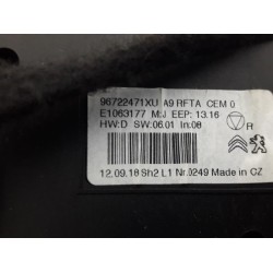 Peugeot - 208 - Heater control panel