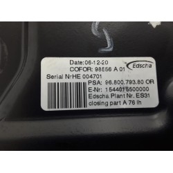 Peugeot - 207 - Convertible lock