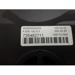 Fiat - Bravo - Panneau de commandes chauffage