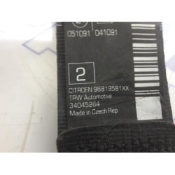 Citroen - DS3 - Sicherheitsgurt links hinten