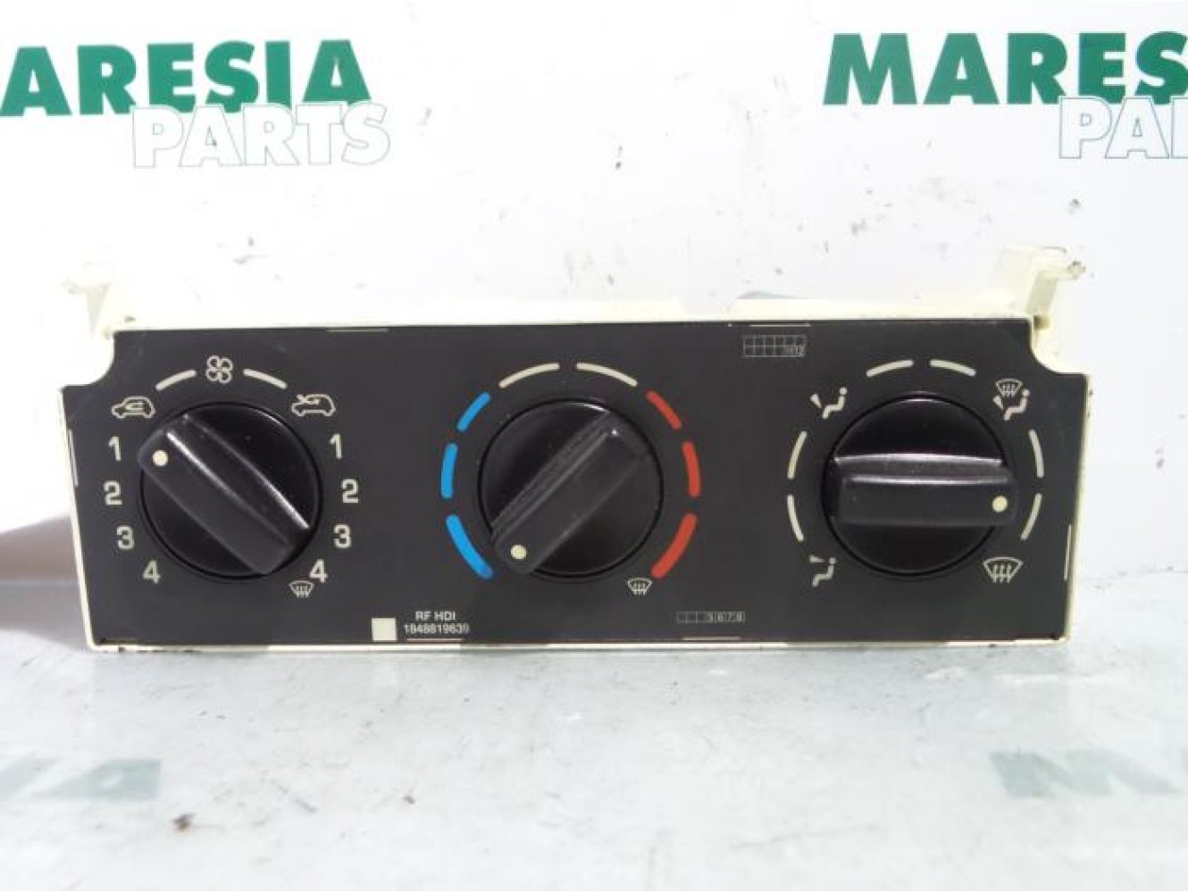 Citroen - Berlingo - Heater control panel