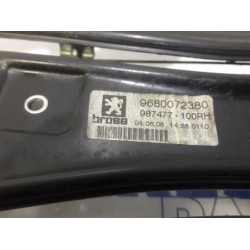 Peugeot - 207 - Rear window mechanism 2-door, right