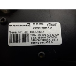Peugeot - 207 - Convertible lock