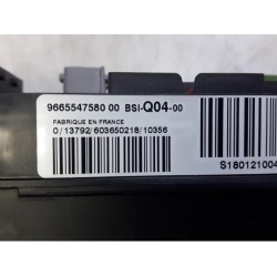 Peugeot - 508 - Fuse box