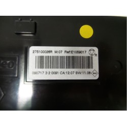 Renault - Megane Scenic - Heater control panel