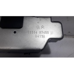 Citroen - DS3 - Tailgate lock mechanism