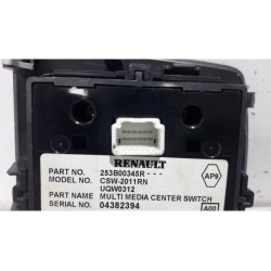 Renault - Scenic - Panneau de commandes navigation