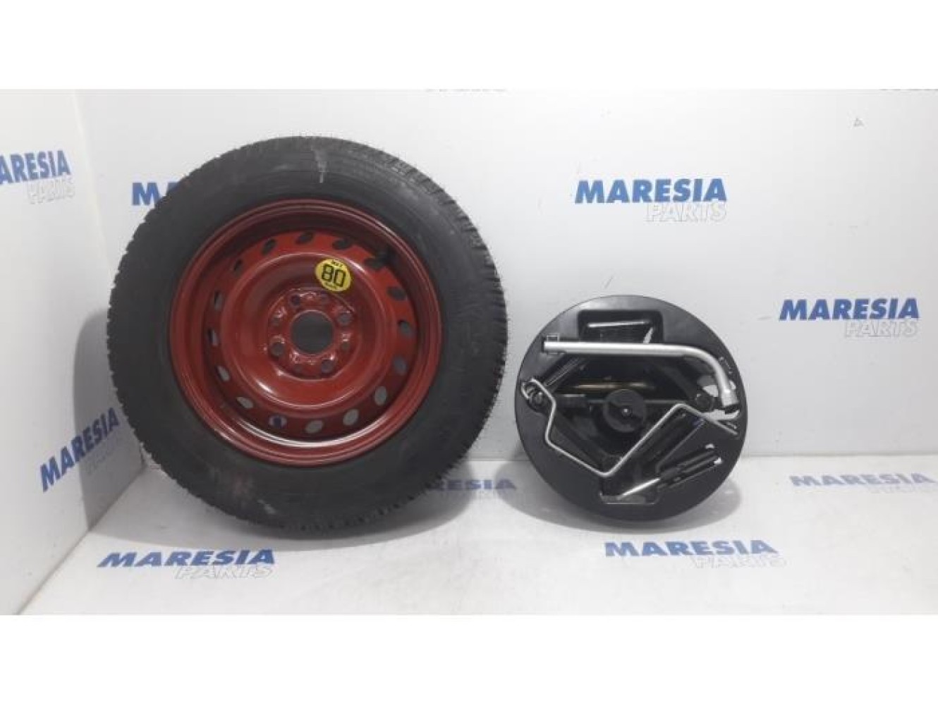Fiat - Panda - Krikset + reservewiel