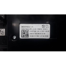 Peugeot - 508 - Heater control panel