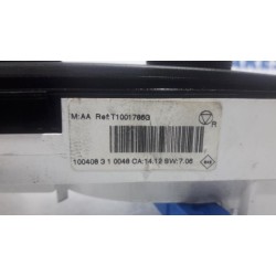 Renault - Megane - Panneau de commandes chauffage