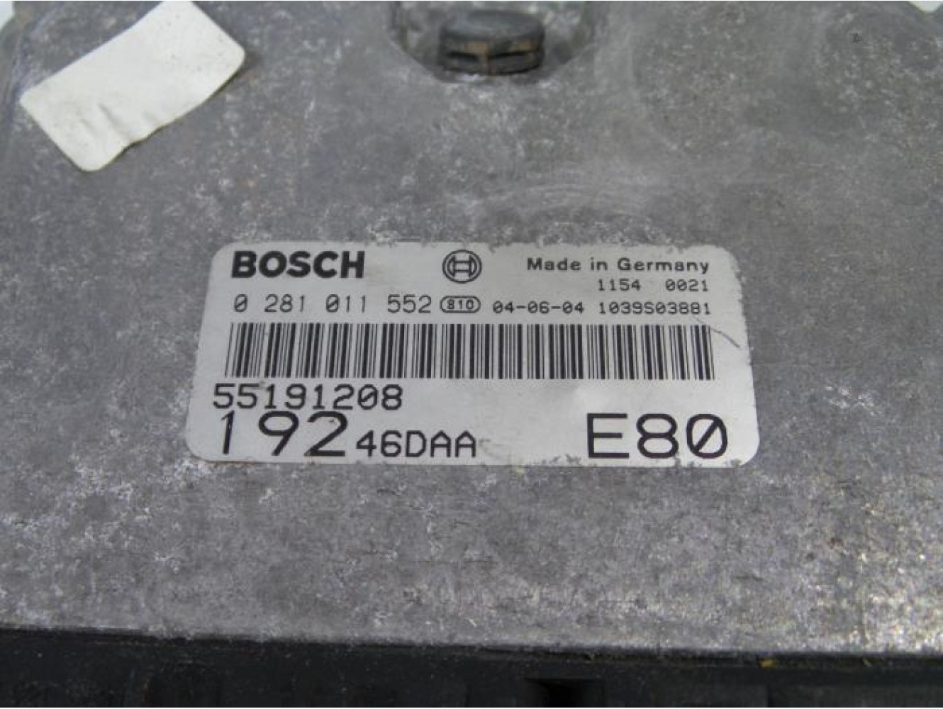 Fiat - Stilo - Engine management computer