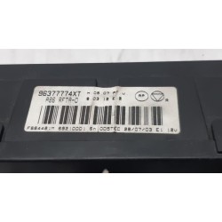 Citroen - Pluriel - Heater control panel