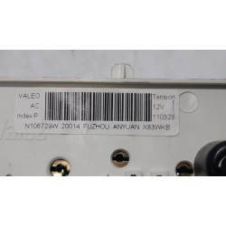 Renault - Trafic - Heater control panel