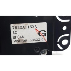 Peugeot - 4007 - Panneau de commandes chauffage