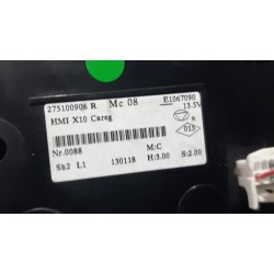 Renault - ZOE - Heater control panel