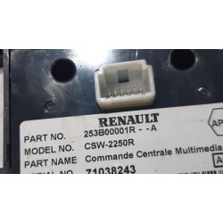 Renault - Espace - Panneau de commandes navigation
