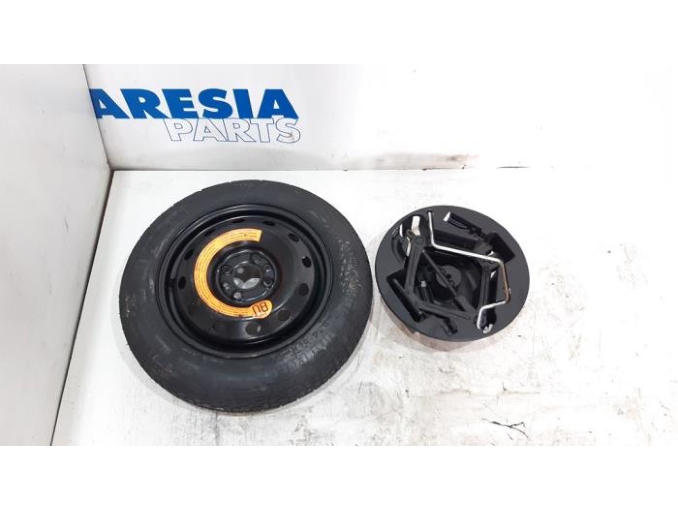 Fiat - 500 - Krikset + reservewiel