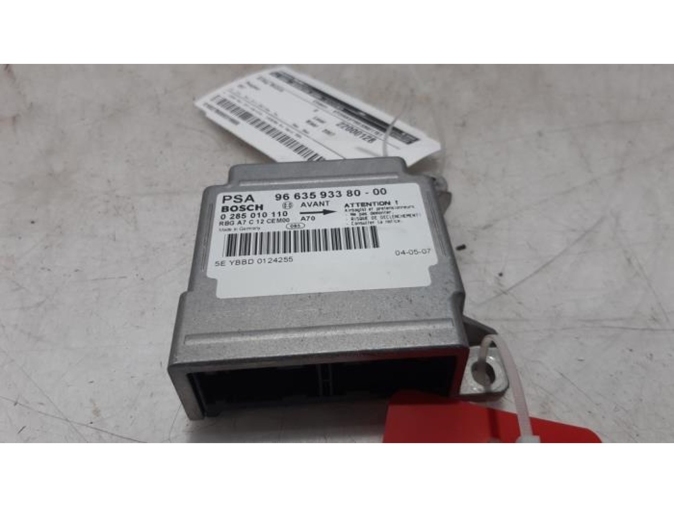 Peugeot - 207 - Airbag Module